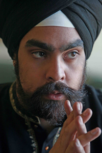 Guru Singh is a Sikh actor and director who is taking his passion for theatre, movies, and music to professional levels. Find out about his artisic style ... - guru_singh_small